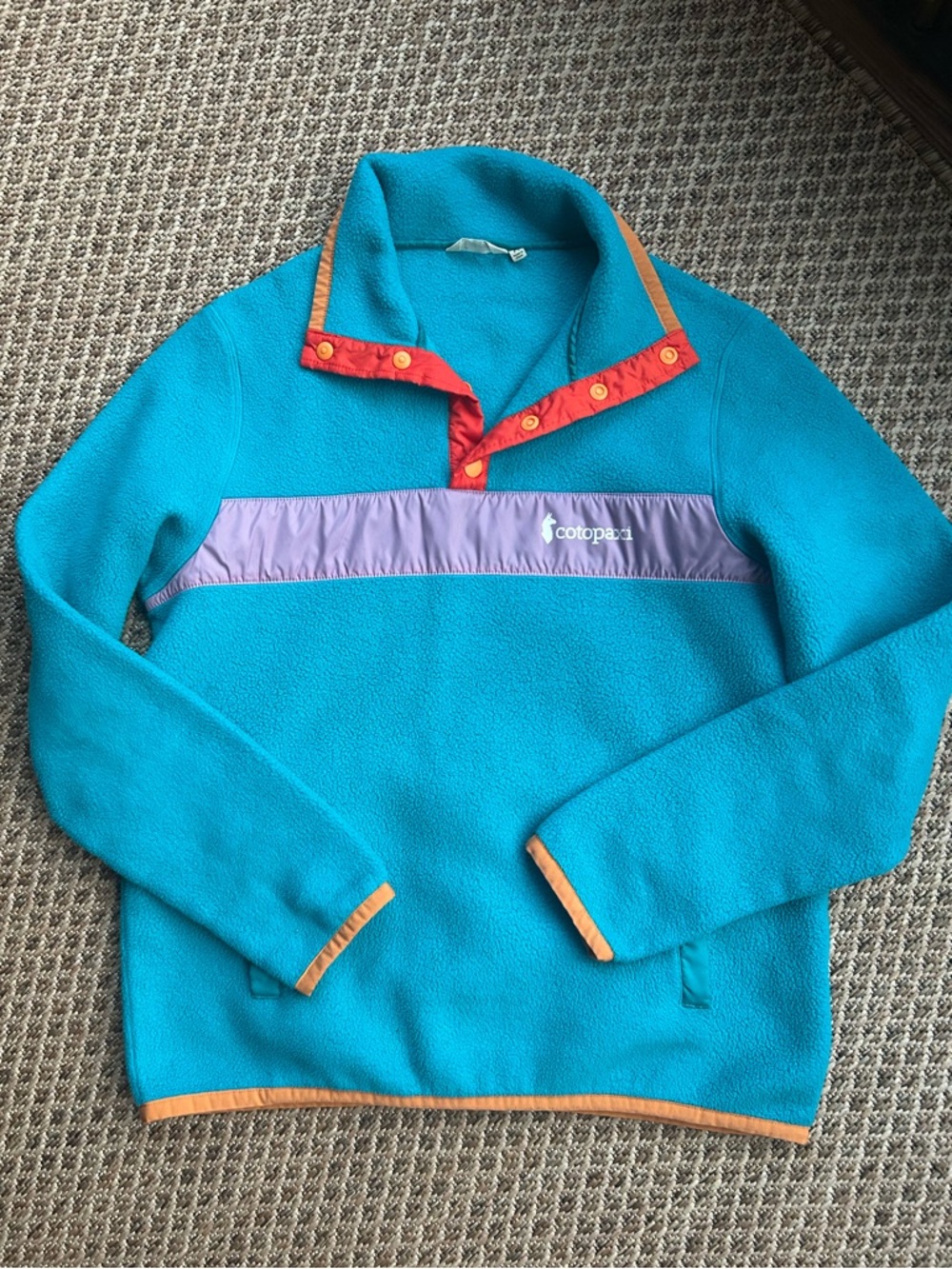 ⭐️SOLD⭐️Cotopaxi Teal Pullover Fleece